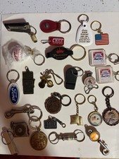 Collectible Keychains - Lot of 25 + Vintage Mixed Assortment picture