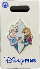 2025 Disney Parks Frozen Anna & Elsa OE Pin picture
