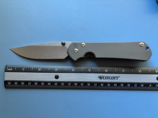 Green Thorn jufule sebenza repro, vg10 steel blade, all titanium handle - O74 picture