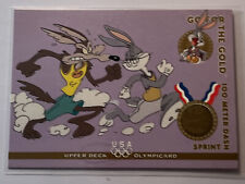 1996 Looney Tunes Upper Deck Olympic Card GG2 Dash Domination Insert Chase Card picture