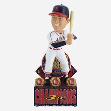 Stan Musial St. Louis Cardinals 3X World Series Champion Bobblehead MLB Baseball picture