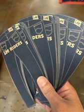 Vintage Lee Riders Paper Advertising Denim Jeans Circa 1960’s-70’s Lot Of 20 picture
