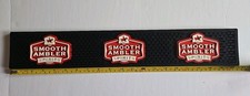 Smooth Ambler  Bar Mat Beer Mat Rail Long. Black And Red Nerver Used picture