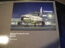 Extremely RARE Inflight McDonnel Douglas DC-10 LUFTHANSA, Hard to Find 1:200 picture