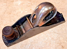 STANLEY No. 110 Wood Hand Block Plane Vintage Woodworking Tool Made in USA picture