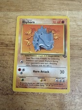 Pokemon TCG Rhyhorn Unlimited Edition 61/64 Near Mint+ picture