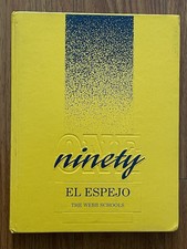 1991 El Espejo The Webb School Woodbury High School Yearbook California picture