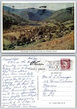 Vintage Glendalough Seven Churches Wicklow Ireland Postcard 1950s Posted picture