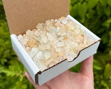 Topaz Rough Natural Crystal Chips 1/2 lb Gift Box (A' Grade Raw Topaz Gemstones) picture