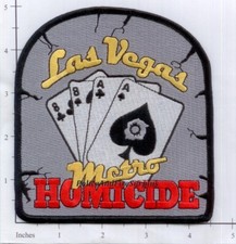 Nevada - Las Vegas Metro Homicide Police Dept Patch picture
