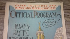 Panama-Pacific International Expo.1925 official program 1915 Hotel Knickerbocker picture