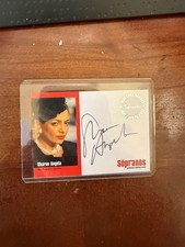 Signed Autograph Sopranos Card A-SA  Sharon Angela COA picture