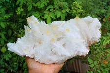 CALCITE CRYSTALS ON SCOLECITE FORMAT ON MATRIX MINERALS SPECIMEN picture