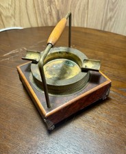 Antique French HP Paris Musical Ashtray Stand - 2 Airs.- picture