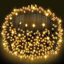 Dazzle Bright Warm White Christmas String Lights, 164ft 2000 LED Waterproof G... picture