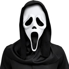 Scream Ghost Face Mask Halloween Horror Latex Mask Screamer Ghostface Masks picture