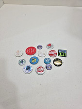 Vintage Modern Pin Button Pinback Lot Pins Fun Sayings picture