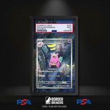Slowbro 090/084 PSA Slab Skin Extended Art skin For Graded PSA picture