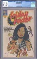 Friday Foster #1 - CGC 7.0 with OW/W pages picture