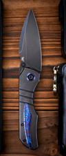 Kansept Mini Lanza K1116A2 20CV Blackwash Titanium Timascus Clip BNIB EDC picture