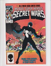 MARVEL SUPER HEROES SECRET WARS #8 1984 1ST SPIDER-MAN SYMBIOTE VENOM BLACK SUIT picture