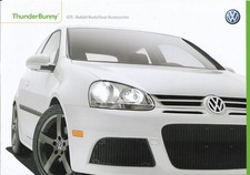 2008 08 VW GTI Rabbit  Thunder Bunny Accessories original  brochure picture
