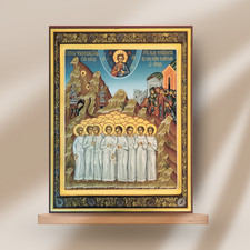 Icon of the 14,000 Holy Martyrs of Bethlehem – Holy Innocents 23x30 cm (9