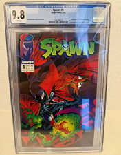Spawn #1 - 5 Comic Book Lot CGC 9.8 Image Comics Todd McFarlane picture