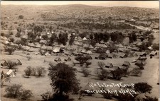 Mint USA US Invasion Mexico Infantry Camp Nogales Arizona RPPC Postcard picture