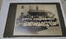 Original 1909 McClelland Family Reunion Photo Large Dalton OH Genealogy History picture