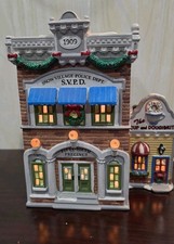 Department 56 Snow Village Village Police Station #54853 Retired Christmas  picture