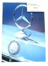 Vintage 1974 Mercedes Benz Passenger Car Program Dealer Sales Brochure picture