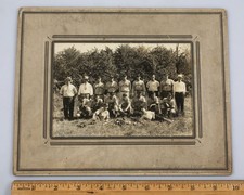 1932 Mounted Silver Gelatin Photo Jamison Baseball Team picture