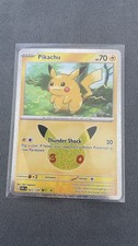 Pikachu 023/128 01/30 30th Celebration Pokemon TCG English Holo 30th Anniversary picture