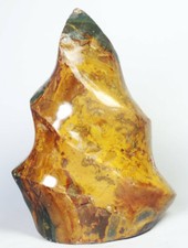 1.01 lb Natural Ocean Jasper Agate Quartz Crystal Flame Freeform Madagascar picture
