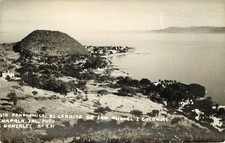 RPPC Chapala, Jalisco - El Cerrito San Miguel & Lake - Foto Gonzalez Mexico picture
