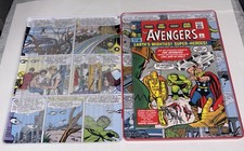 AVENGERS #1 - 1 OZ SILVER FOIL #769 UNGRADED TIN CASING picture