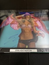 Erin Heatherton  (Victoria Secret Runway) 11x14 Autographed Photo W GA Auth picture