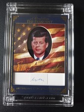 Sportscards.Com A Word From POTUS President John F Kennedy JFK Handwritten Relic picture