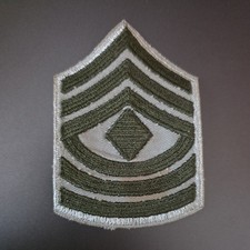 USMC Marine Corps First Sergeant Chevron Patch ~ Small ~ NOS USA picture