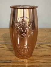 Jagermeister Logo Copper Color Metal Cup Mug Tumbler Set of 3 picture