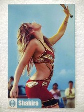 Colombian singer dancer Shakira Rare Old Original Postcard Post card India picture
