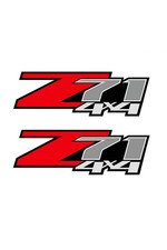 (2) Chevy GMC Z71 4x4 Off Road Truck Bed Decal Stickers 1 Pair 12.5” P806 picture