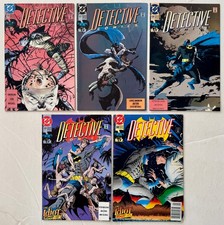 Batman Detective Comics 636 637 638 639 640 Run Lot of 5 DC Comics 1991-1992 picture