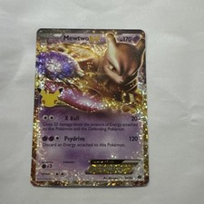Pokemon Card Mewtwo EX Celebrations Card 54/99 NM picture