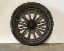 1914 Wooden Model T Firestone Ford Spoked Wheel Antique picture