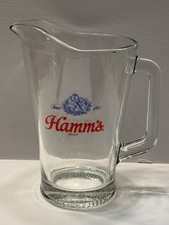 Vintage Hamm’s Beer Imperial Lion Crest Pitcher picture
