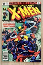 Uncanny X-Men #133 (Marvel 1980) - Fine - Wolverine Solo - Newsstand picture