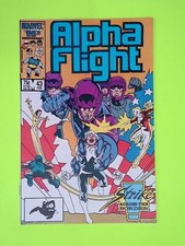 Alpha Flight #43 Vol. 1 1987 Marvel Comics 1st App 7.0 Comic Book K54-235 picture