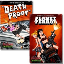 ARCHIE BETTY & VERONICA PLANET TERROR & DEATH PROOF HOMAGE EXCLUSIVE - LTD 250 picture